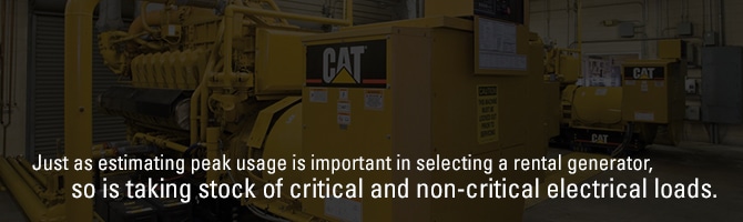 3 Critical Noncritial Loads Non Critical Generator Loads