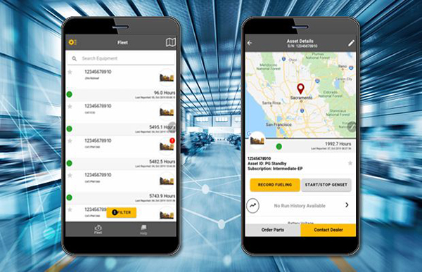 Remote assets management software on mobile devices