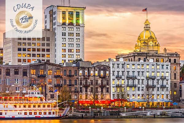 CDUPA Event Photo Savannah GA River Front