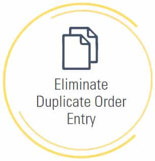 Eliminate Duplicate Order Entry